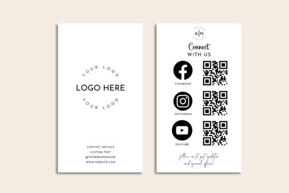Canva Social Media QR Code Template