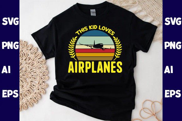 This Kid Loves Airplanes