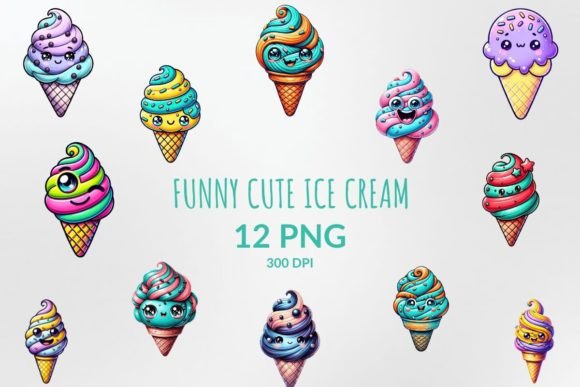 Unlocking Creativity with the Funny Cute Ice Cream Sublimation Bundle